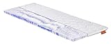 sleepling Gelschaum Topper 90x200 cm, Höhe 6 cm, Matratzentopper Gel, orthopädische Matratzenauflage für alle Matratzen und Betten, Geltopper Made in EU