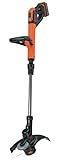 Black+Decker Akku-Rasentrimmer (Powercommand EasyFeed, 18V...