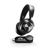 SteelSeries Arctis Nova Pro Multi-System Gaming Headset - Premium HiFi-Treiber, Hi-Res Audio - 360° Spatial Audio - GameDAC Gen 2 - ESS Sabre Quad-DAC - Stealth Retractable Mic - PC, PS5, PS4, Switch