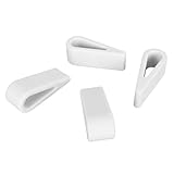 Einstellbarer Laptop -Ständer tragbarer Laptophalter Riser Kühlkörper Ständer mit Klebstoffboden für Home Office Work Gaming 4PCS Kunststoff Silikon 8 x 2,7 cm