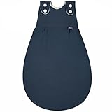 Alvi Baby Mäxchen Außensack 4-Season Mull Ganzjahresschlafsack Set Babylöffel DeinKinderland Schlafsack Babyschlafsack Poseidon 56_62