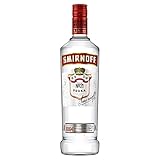 Smirnoff Red Label No.21 Vodka | Premium - Wodka | amerikanischer | handgefertigt in den USA | 37,5% vol | 700ml Einzelflasche |