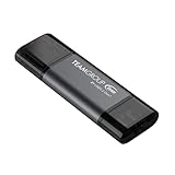 TEAMGROUP X1 TX1364GC01 USB-Speicherstick (64 GB, 100 MB/s, 3.2 Gen 1, Typ A & Typ C (3.1/3.0), OTG, Dual-Schnittstelle, USB-Flash-Laufwerk, Datenspeicherstick, kompatibel mit