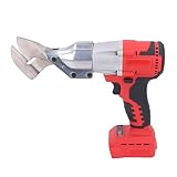 Kabellose Metallschere 800W bürstenloser Motor Elektrisch Blechschneider Variabler Geschwindigkeit 18 -V -Batterie für Edelstahl Kohlenstoffstahl Aluminium Plastikstahlfliesen