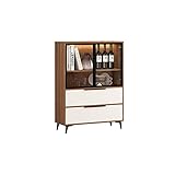 JWXFGHJT Weinschrank Weinlagerschrank, Buffet-Sideboard mit Schublade, Kaffeebarschrank für Spirituosen und Gläser, ideal für Küche, Wohnzimmer, Esszimmer Spirituosenschrank