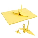 ARTIBETTER 100 Blatt Buntes Druckpapier Lichtgelb Multifunktionspapier für Bastelarbeiten Schreibpapiere Handarbeiten und Druck im Büro oder Schule