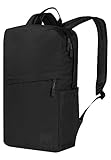 Jack Wolfskin 2009972 Wolfskin Unisex – Erwachsene CARIBOO Tagesrucksack, Black, ONE Size