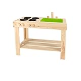 Pflanzen Kölle Outdoorküche für Kinder, Holz, ca. 72 x 78 x 41 cm