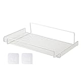 deenkdeng Router Shelf Wall Mount Floating Shelf for TV Accessories WiFi Router Top Box Bathroom Wall Organizer Holder wall mount shelf for tv components wall mount floating shelf wall mount shelf