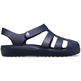 Crocs Unisex Kinder Classic Fisherman K Sandalen, Navy, 34/35 EU