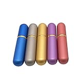 Artibetter Naseninhalatoren für ätherische Öle, 5 Stück, nachfüllbar, zufällige Farbe
