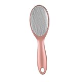 IWOWHERO 1 Stück Fußschleifer pediküre pedicure fußkur hilfsmittel für die fußpflege footcare Werkzeug Entfernung Hornhautwäscher für den Fuß Doppelseitiger Fußschrubber Abs Golden