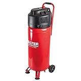 WALTER Druckluft Kompressor, 50 L, Ansaugleistung 240l/min,10 bar, Luftkompressor, inkl. Zubehör, langlebig, einfache Bedienung, automatischer Druckschalter, Überlastungsschalter, kompaktes Design