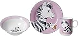 Ritzenhoff & Breker Kindergeschirr-Set Happy Zoo, Zoe, 3-teilig