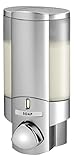 Better Living Aviva Seifenspender für 1 Flasche, Satin Silver 1-Chamber Satin-Silberfarben