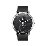 Withings Steel HR - Hybrid Smartwatch - Aktivitätstracker mit Connected GPS, Herzfrequenzmessungen, Schlafüberwachung, Smartphone-Benachrichtigungen, wasserdicht und einer Akkulaufzeit von 25 Tagen