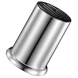 Ciieeo Edelstahl Messerhalter Küchen Organizer Messerblock ohne Magnet Robust und Platzsparend für Haushaltsmesser Aufbewahrungsständer Multifunktional für Küche Restaurant