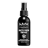 NYX Professional Makeup Setting Spray, Langanhaltende Textur, Fixierendes Spray, Leichte, vegane Formel, Matte Finish, 60 ml