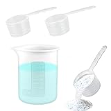 3 Stück Waschmittel Dosierhilfe,Messlöffel Für Waschmittel,Dosierhilfe Waschpulver,Dosierkugel Flüssigwaschmittel,Waschkugel Für Flüssigwaschmittel,Messbecher Waschpulver