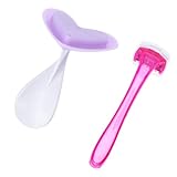 STOBAZA Intimrasur Satz für Damen mit Elektrischem Bikini Rasierer Geeignet für Präzise Schamhaarentfernung und Tägliche Körperpflege Zufällige Farbe