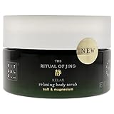 RITUALS Body Scrub The Ritual of Jing – Körperpeeling mit Salz, Magnesium, heiligem Lotus und Jujube – 92% Inhaltsstoffe natürlichen Ursprungs – 300 g