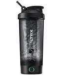 VOLTRX Protein Shaker Flasche, Titanus USB C Wiederaufladbare Elektrische Protein Shake Mixer, Shaker Cups für Proteinshakes und Mahlzeitenersatz Shakes, BPA Frei, 24oz