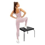 KOLHGNSE Yoga Hocker Kopfstand, Yoga Kopfstandhocker Kopfstand Yogastuhl Fitness Bench Zuhause Stuhl Gym Fitness 200KG Schwarz
