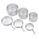 Camping-Kochgeschirr-Set: Camping-Kochgeschirr, Backpacking-Kochset | Camping-Kochgeschirr-Set, leichtes Kochset für Picknick und Camping, Set D