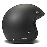 DMD 1JTS30000MB01 Motorradhelm, Schwarz matt