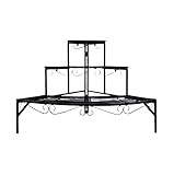 HXZJUIKL Pflanzenständer Pflanzenregal Pflanztisch Metallregal Dekor Blumen Regale Pflanzenhocker Blumenhocker Pflanzenregal Balkonregal Pflanzenhalter Blumenständer Pflanzenregal