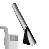 Klimaanlagen Schlauchabdeckung - Abluftschlauchisolierung für Klimaanlage | Wetterfeste Schutzummantelung für Haus Garage und Außenbereich Ganzjahres Universell Einsetzbar