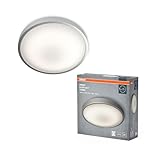 OSRAM Orbis LED-Deckenleuchte Wandleuchte mit Weißlichtwechselfunktion über Wandschalter, dimmbar, Anbauleuchte in Weiß aus Aluminium, IP20-Schutz, für dekorative Wohnbeleuchtung
