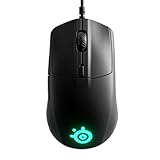 SteelSeries Rival 3 Gaming-Maus - optischer TrueMove Core-Sensor mit 8500 CPI - 6 programmierbare Tasten - USB - geteilte Triggertasten - Schwarz