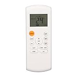 SIXRUN Fernbedienung Fernsteuerung Remote Control für Klimaanlage Ersatzfernbedienung R57B1 BGE mit LED Hinterlicht für RG57 Serie