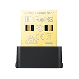 TP-Link Archer TX10UB Nano WLAN Buletooth Adapter Für PC, Wi-Fi 6 AX900 Dual Band WLAN Stick, Bluetooth 5.3, Nano Größe, WPA3, MU-MIMO, nur Kompatibel mit Windows 11/10