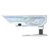 ASUS ROG Herculx Grafikkartenhalter White (Stützhöhe 72-128 mm, integriertes 3D-ARGB-Element, Aura Sync, inkl. Wasserwaage, weiß)