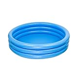 Intex 59416NP Crystal Blue Three Ring Inflatable Paddling...