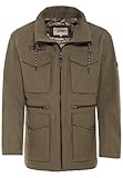 camel active Herren teXXXactive® Fieldjacket mit Reflektorprints Olive Braun menswear-50