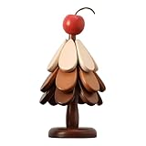 Untersetzer Set - 9,45 Zoll Weihnachtsbaumtopf, Faltbare Thermobehälter, Holzuntersetzer Für Getränke | Untersetzer Hölzerne Geeignet Für Küche Abendessen Getränke Tassen Theken Arbeitsplatten Pf