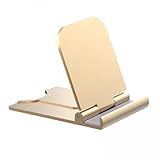 BaotyJie 2 X Handyständer für Den Schreibtisch, Handyhalter für Den Schreibtisch, Verstellbare, Klappbare Halterung Aus Metall mit Mehreren Winkeln, Schreibtis