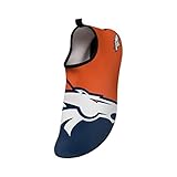 FOCO Herren NFL Team Logo Barfuß Strand Pool schnelltrocknend Aqua Yoga Wasser Schuhe Wasserschuhe, Colorblock, 45/46 EU