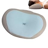 Générique Ergonomisches Kissen – Ergonomisches Kissen aus Memory-Schaum – orthopädisches Kissen für Erwachsene, Fahrer, Bauchschläfer, tägliche Ruhe, Reisen, Nickerchen, Lesen im Bett