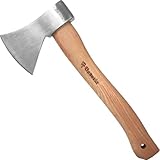 Beil 600g mit Stiel aus Holz - kleine Axt - Outdoor -...