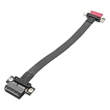 Cjuide PCI-E PCI Express 1X auf 1X Steckplatz Riser Card Converter Extender Ribbon Adapter VerläNgerungskabel PCI-E X1 Vergoldet für BTC-Bergbau