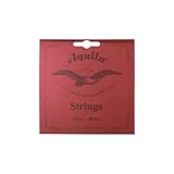 AQUILA CORDE ARMONICHE Rotes Oud-Set, Irakische Stimmung, ff-cc-gg-dd-AA-F, Medium Nylon Saiten für Klassische Gitarre