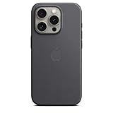 Apple iPhone 15 Pro Feingewebe Case mit MagSafe – Schwarz ​​​​​​​