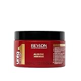 REVLON PROFESSIONAL UniqOne All in one Hair Mask, 300 ml, reparierende Haarkur, Haarmaske für tiefgreifende Reparatur & Glanz, spendet Feuchtigkeit, ohne zu beschweren, mit Anti Frizz Effekt