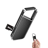 NekSide Diktiergerät mit Spracherkennung –Aufnahmegerät, Mobile Rekorder mit DSP3.0 OTG-fähig, 64GB/1600h Inhalte-Lange Aufnahmen Voice Recorder, diktiergerät mini für Interview/Meeting/Vorlesungen