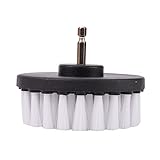 10,2 cm Bohrerbürsten-Set, Scheuerbürsten-Aufsatz-Set, weiche Bohrer-Bürstenaufsatz für Teppichboden, Badezimmer, WC, Badewanne, Küche, Marmor-Keramikoberfläche
