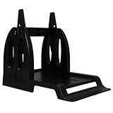 QUMIIRITY Tisch Etikettenhalter aus Kunststoff Stabiler Thermodrucker Etikettenrollenhalter Multifunktionales Zubehör für Büro und Versand